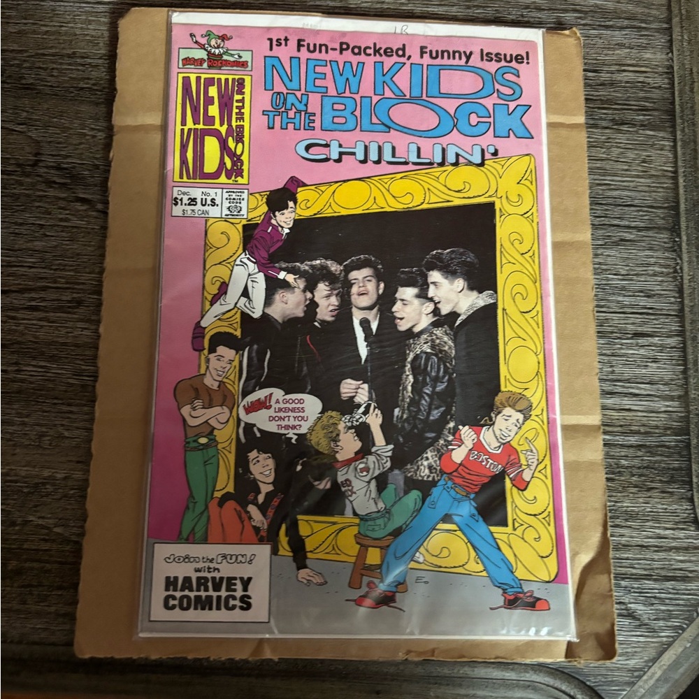 NKOTB Comic Book